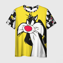 Sylvester the Cat – Мужская футболка 3D+ с принтом купить со скидкой в -29%