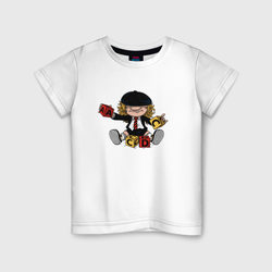 AC DC Ангус Янг – Детская футболка хлопок с принтом купить со скидкой в -20%