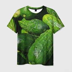Огурцы – Мужская футболка 3D с принтом купить со скидкой в -23%