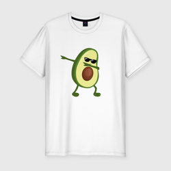 Авокадо дэб – Мужская футболка хлопок Slim с принтом купить