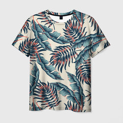 Тихие тропики – Мужская футболка 3D с принтом купить со скидкой в -23%