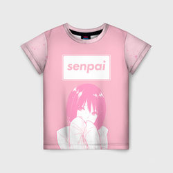 Senpai – Детская футболка 3D+ с принтом купить со скидкой в -44%