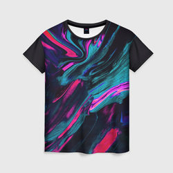 Abstract – Женская футболка 3D+ с принтом купить со скидкой в -31%