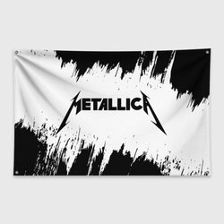 Metallica Металлика – Флаг-баннер с принтом купить