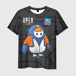 Fall guys apex  legends – Мужская футболка 3D с принтом купить со скидкой в -26%
