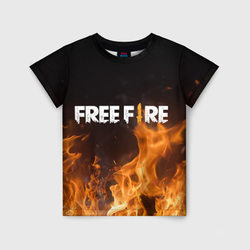 Free fire – Детская футболка 3D с принтом купить со скидкой в -33%