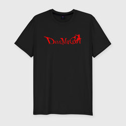 Devil May Cry DMC – Мужская футболка хлопок Slim с принтом купить