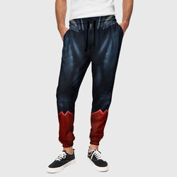Супермен – Мужские брюки 3D с принтом купить