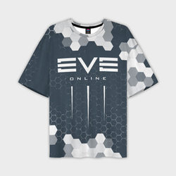 EVE online Ив онлайн – Мужская футболка oversize 3D с принтом купить со скидкой в -50%