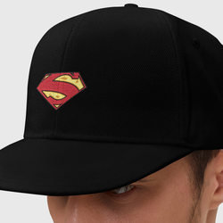 Супермен логотип - символ – Кепка снепбек с вышивкой с принтом купить