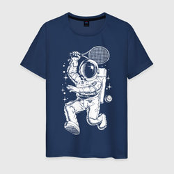 Space tennis – Мужская футболка хлопок с принтом купить со скидкой в -20%