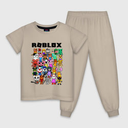 Roblox Piggy – Детская пижама хлопок с принтом купить со скидкой в -9%
