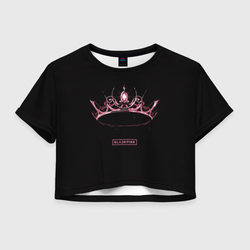 BLACKPINK- The Album  – Женская футболка Crop-top 3D с принтом купить