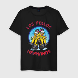 Los Pollos Hermanos – Мужская футболка хлопок с принтом купить со скидкой в -20%