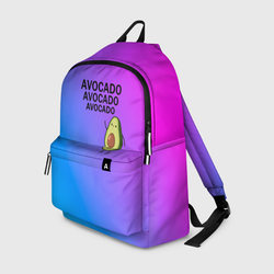 Авокадо – Рюкзак 3D с принтом купить