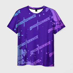 Ghostrunner узор – Мужская футболка 3D с принтом купить со скидкой в -26%