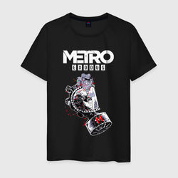 METRO EXODUS – Мужская футболка хлопок с принтом купить со скидкой в -20%