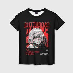 Cutthroat Akudama – Женская футболка 3D+ с принтом купить со скидкой в -31%