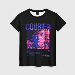 Akudama Courier – Женская футболка 3D+ с принтом купить со скидкой в -31%
