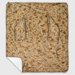 Хлеб – Плед с рукавами с принтом купить со скидкой в -13%