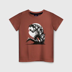 Годзилла – Детская футболка хлопок с принтом купить со скидкой в -20%