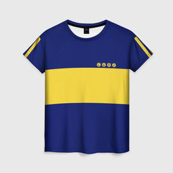 Бока Хуниорс Марадона – Женская футболка 3D+ с принтом купить со скидкой в -31%