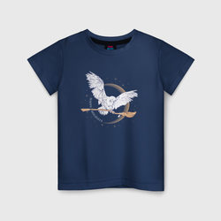 Хогвартс – Детская футболка хлопок с принтом купить со скидкой в -20%
