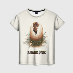 Парк Юрского периода – Женская футболка 3D с принтом купить со скидкой в -31%
