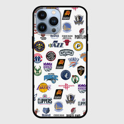 NBA Pattern – Чехол для iPhone 13 Pro Max с принтом купить