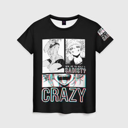 Academia Crazy – Женская футболка 3D+ с принтом купить со скидкой в -31%