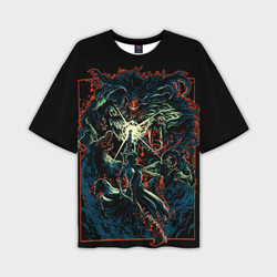 Bloodborne – Мужская футболка oversize 3D с принтом купить со скидкой в -50%
