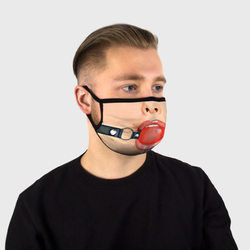 Кляп маска – Маска защитная с принтом купить со скидкой в -30%