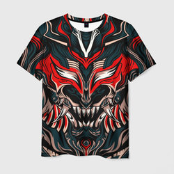 Черный самурай – Мужская футболка 3D с принтом купить со скидкой в -23%