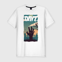 DayZ зомби – Мужская футболка хлопок Slim с принтом купить