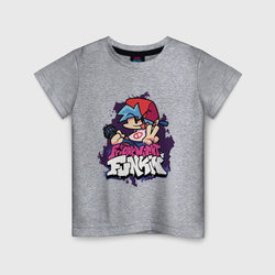 Friday Night Funkin – Детская футболка хлопок с принтом купить со скидкой в -20%