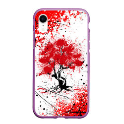 Цветение сакуры – Чехол для iPhone XR матовый с принтом купить