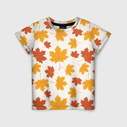 Осень / Autumn – Детская футболка 3D с принтом купить со скидкой в -44%