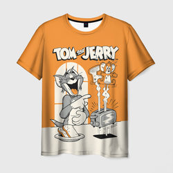 Том и Джерри – Мужская футболка 3D с принтом купить со скидкой в -26%