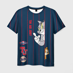Tom and Jerry – Мужская футболка 3D с принтом купить со скидкой в -26%