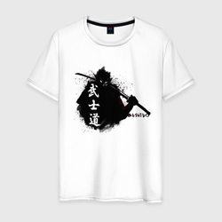 Busido - путь воина демонического – Мужская футболка хлопок с принтом купить со скидкой в -20%