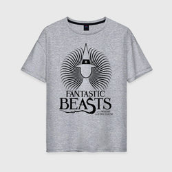 Enchantress – Женская футболка хлопок Oversize с принтом купить со скидкой в -16%