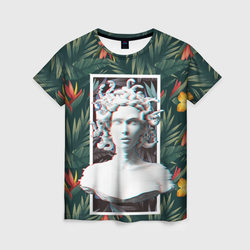 Медуза Горгона – Женская футболка 3D с принтом купить со скидкой в -26%