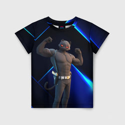 Fortnite Meowscles Shadow – Детская футболка 3D с принтом купить со скидкой в -33%