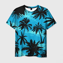 Пальмы в Горизонте – Мужская футболка 3D с принтом купить со скидкой в -23%