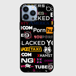 Порностудии porn studio – Чехол для iPhone 13 Pro Max с принтом купить