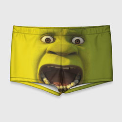 Shrek is yelling – Мужские купальные плавки 3D с принтом купить со скидкой в -11%
