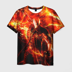 Данте в огне – Мужская футболка 3D с принтом купить со скидкой в -26%