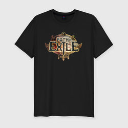 Path of Exile  – Мужская футболка хлопок Slim с принтом купить