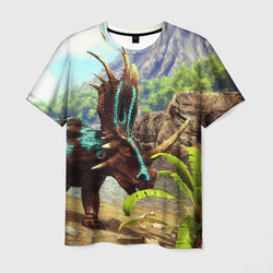 Ark Survival Арк сурвивал +спина – Мужская футболка 3D с принтом купить со скидкой в -26%