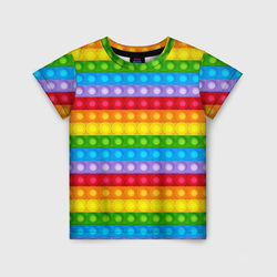 Pop It – Детская футболка 3D с принтом купить со скидкой в -33%